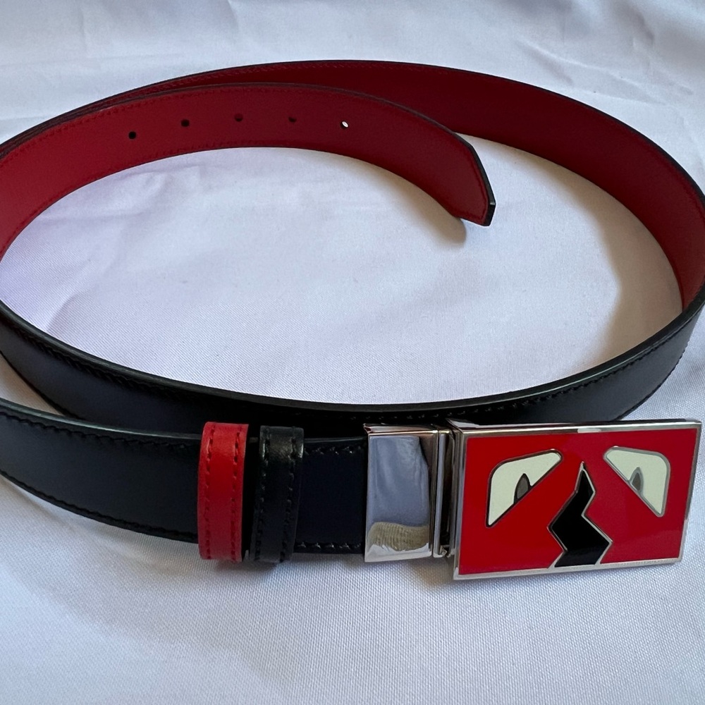 Fendi monster reversible belt in brand new condition